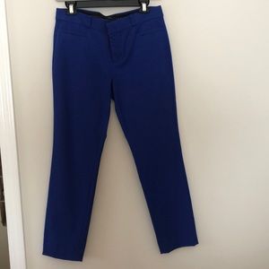 Royal blue Banana Republic pant